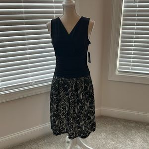 NEVERWORN. Black sexy dress.